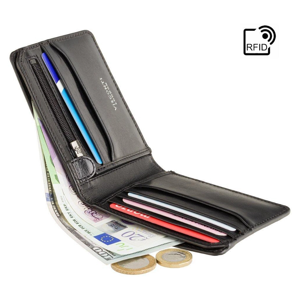 Гаманець Visconti ENZ78 Girard Black Shadow (ENZ78 BLK) - зображення 5