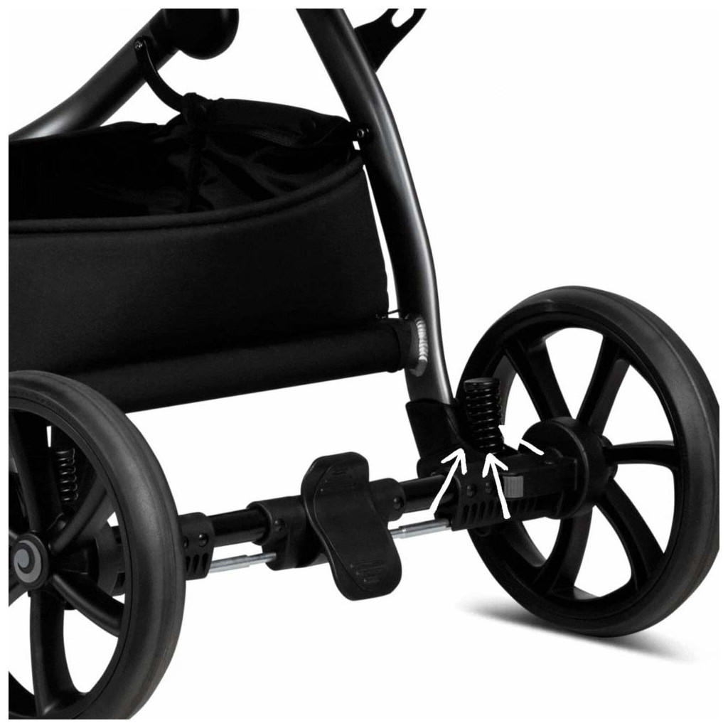 Коляска TUTIS 2 в 1 Leo Dark Grey (1222103) - зображення 7