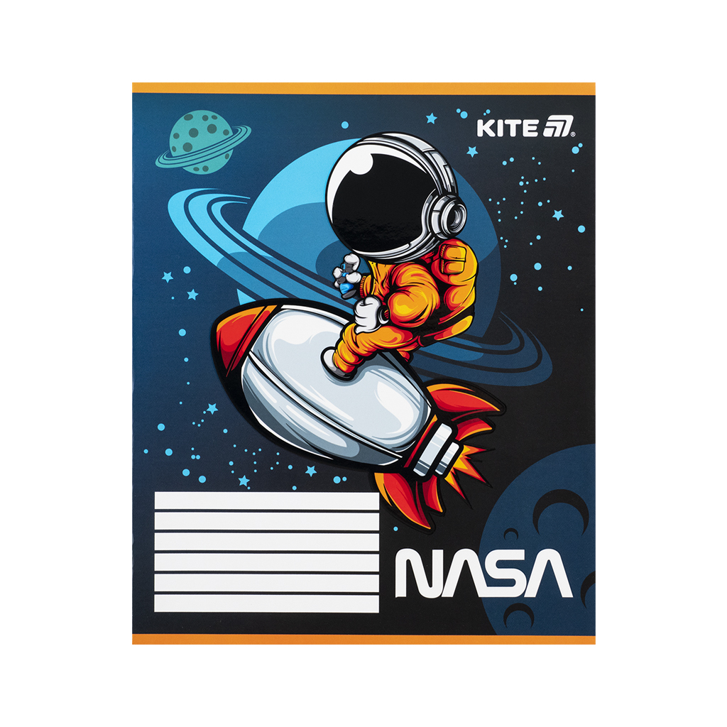 Зошит Kite NASA, 12 аркушів, коса лінія (NS25-235) - зображення 4