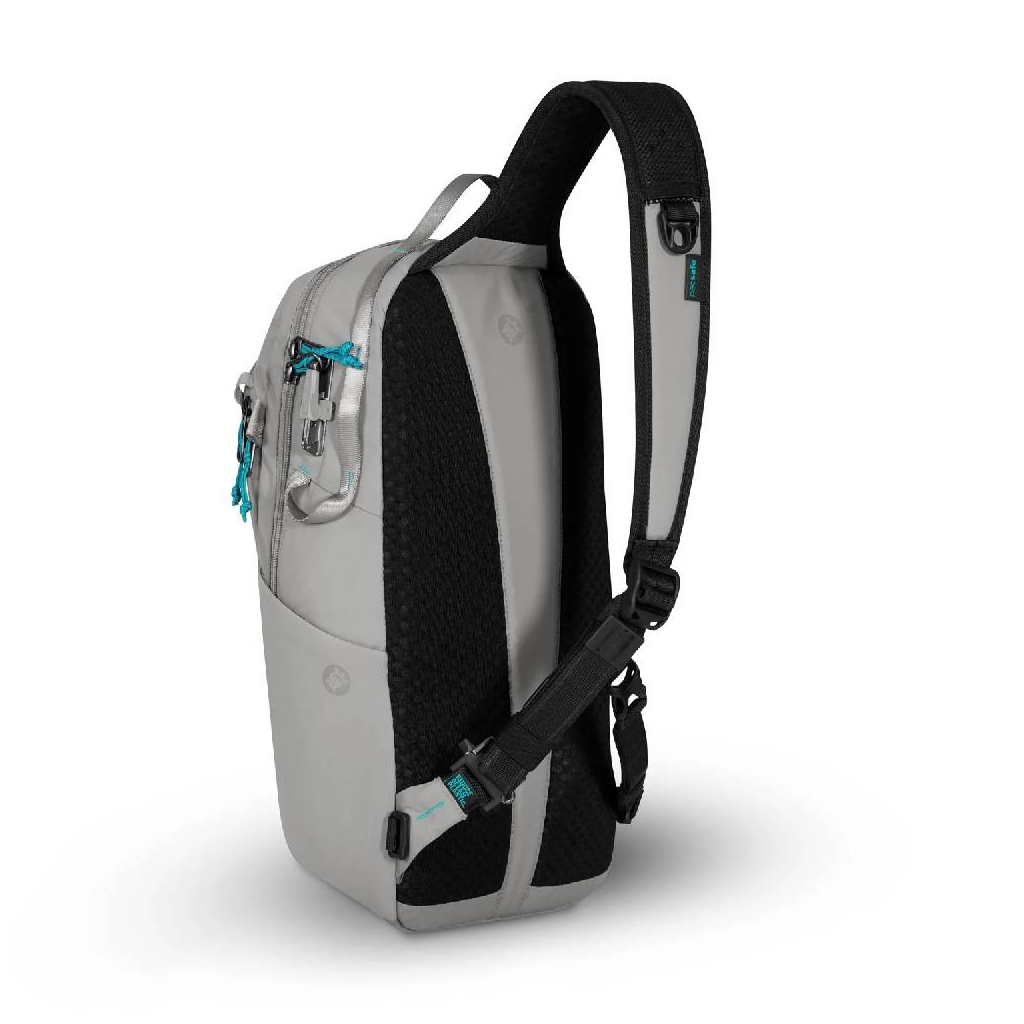 Сумка Pacsafe Eco 12L Anti-Theft Sling Backpack Сіро-чорна (41103145) - зображення 4