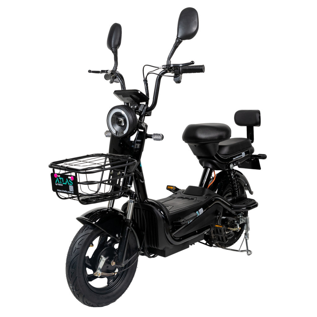 Електроскутер Atlas Elegant Black (2023) - зображення 1