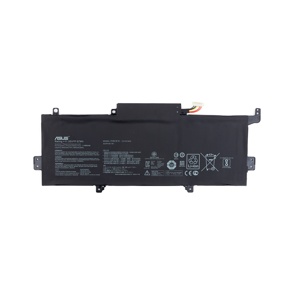 Акумулятор до ноутбука PowerPlant ASUS Zenbook UX330UA (C31N1602) 11.55V 4935mAh (NB431489) - зображення 1