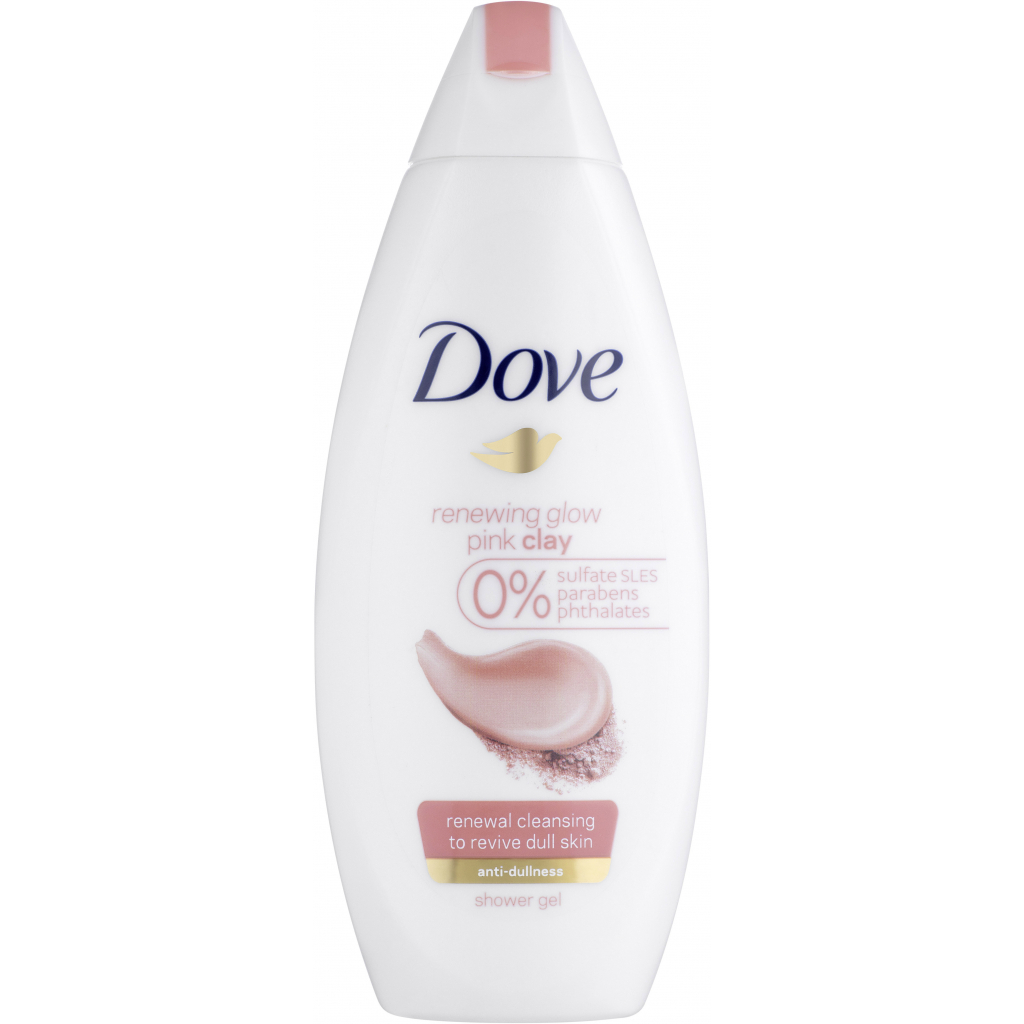 Гель для душу Dove Відновлення з рожевою глиною 250 мл (8717163684863) - изображение 1
