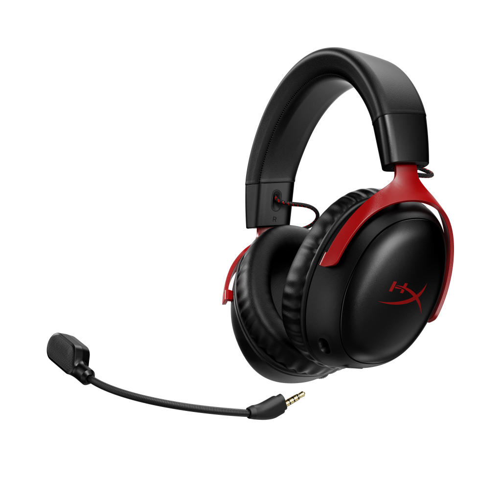 Навушники HyperX Cloud III Wireless Black-Red (77Z46AA) - зображення 4