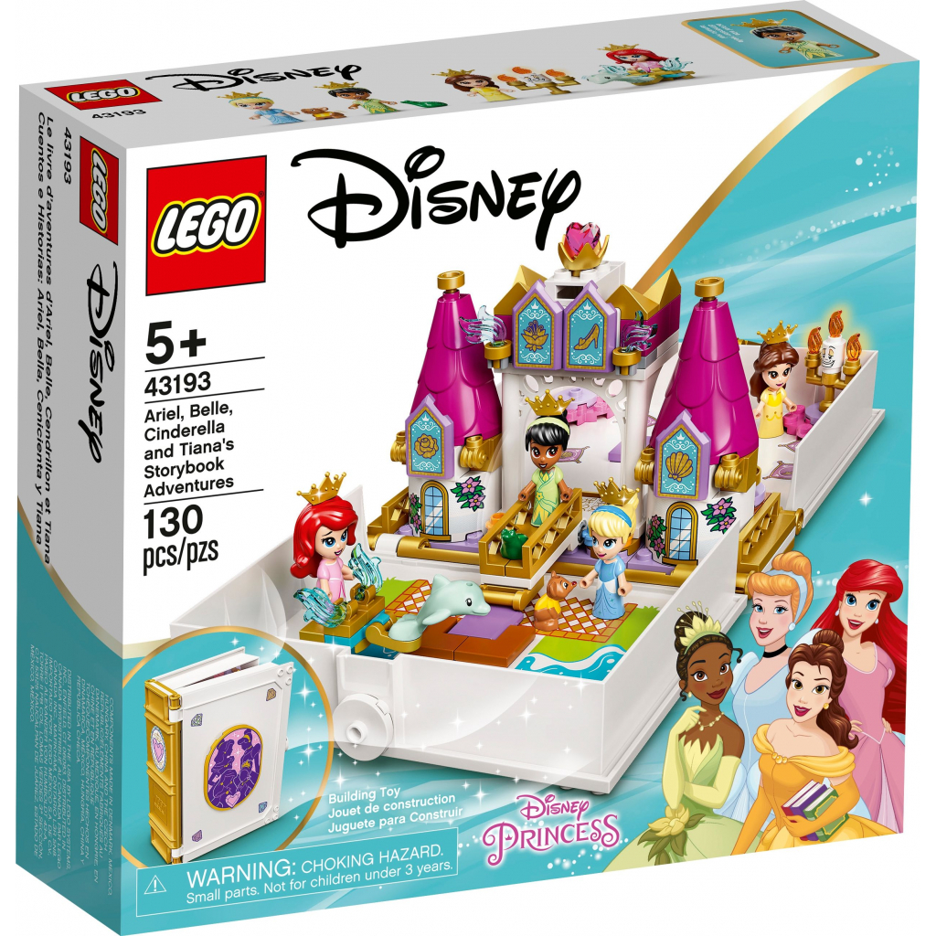 Конструктор LEGO Disney Princess Книга казкових пригод Аріель, Белль, Попелюшки (43193) - зображення 1