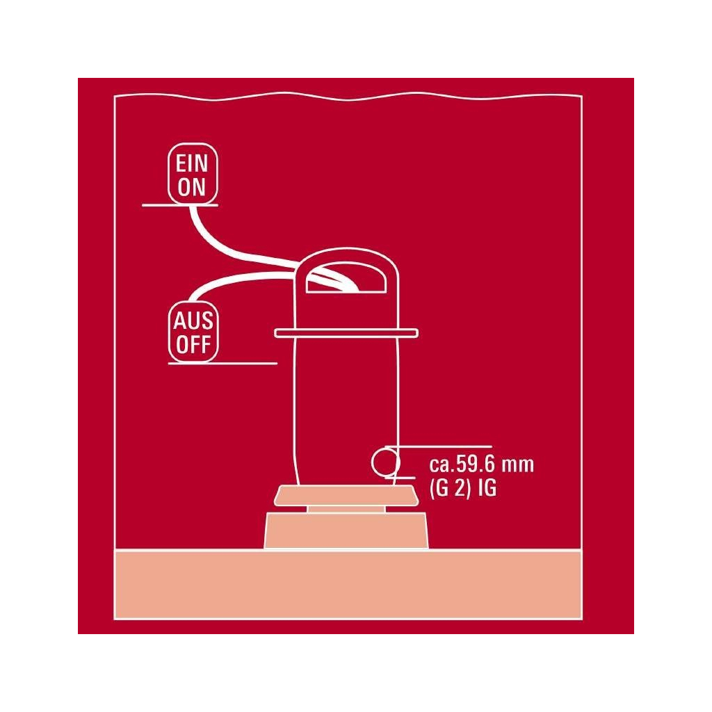 Дренажний насос Einhell GE-DP 900 Cut, 900Вт, 16000л/год (4181550) - зображення 6