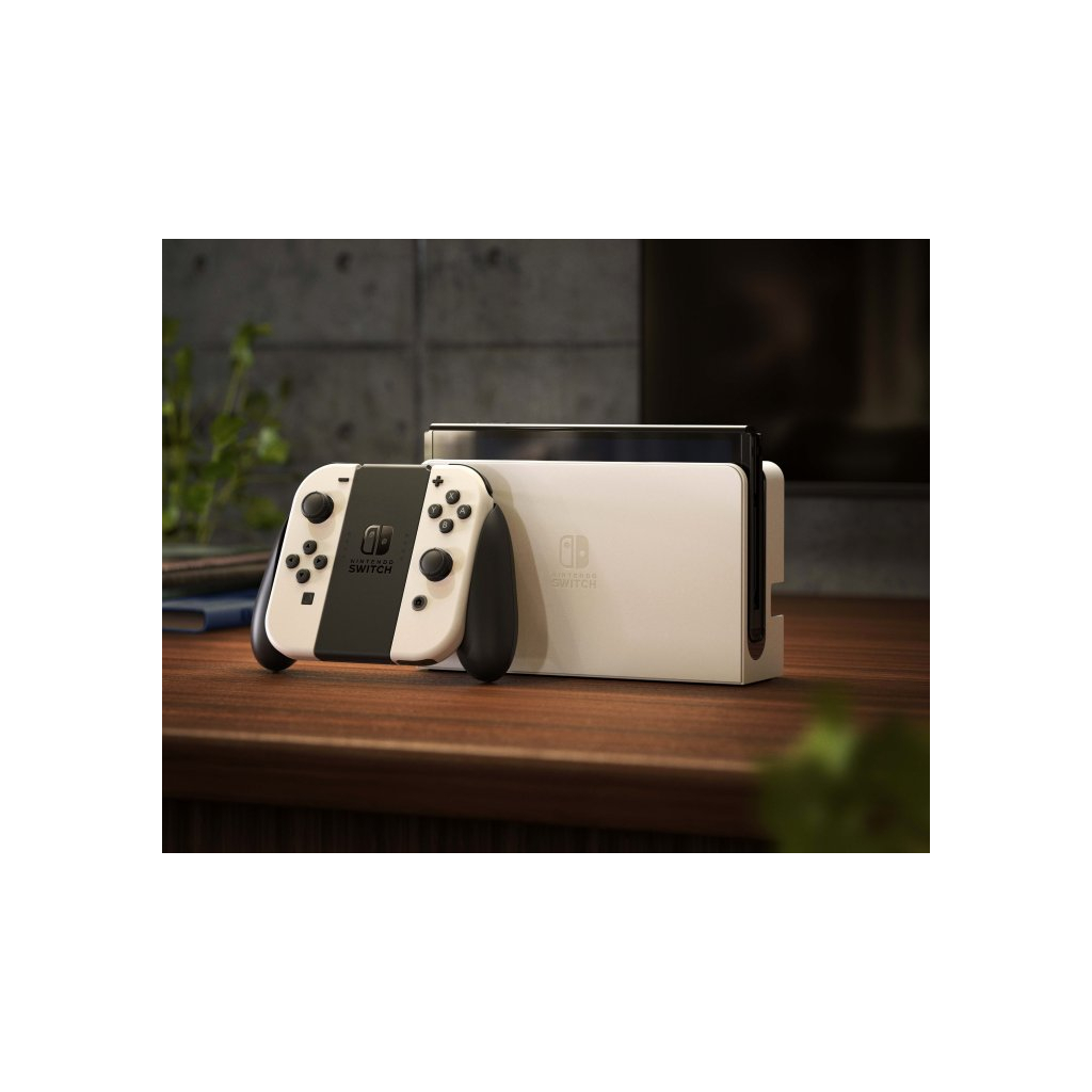 Ігрова консоль Nintendo Switch OLED (біла) (45496883386) - изображение 8