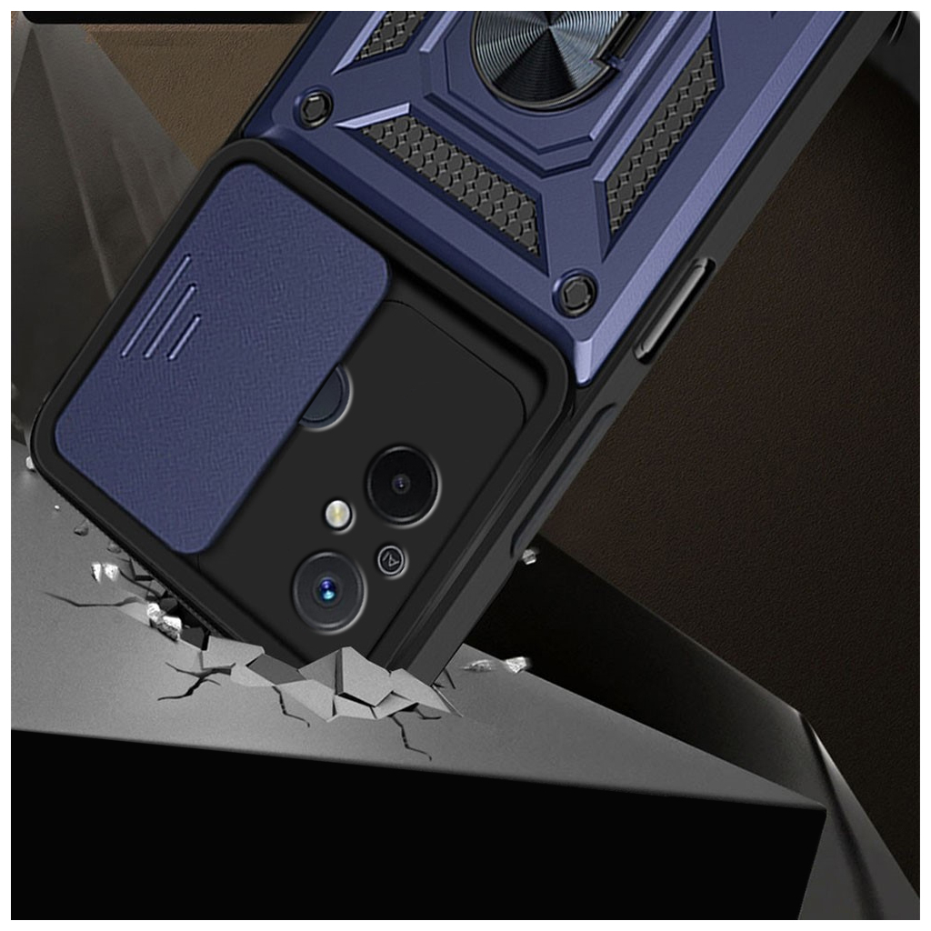 Чохол до мобільного телефона BeCover Military Xiaomi Redmi 12C Blue (709166) - зображення 4