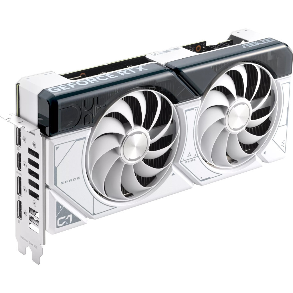 Відеокарта ASUS GeForce RTX4070 SUPER 12Gb DUAL OC WHITE (DUAL-RTX4070S-O12G-WHITE) - зображення 4
