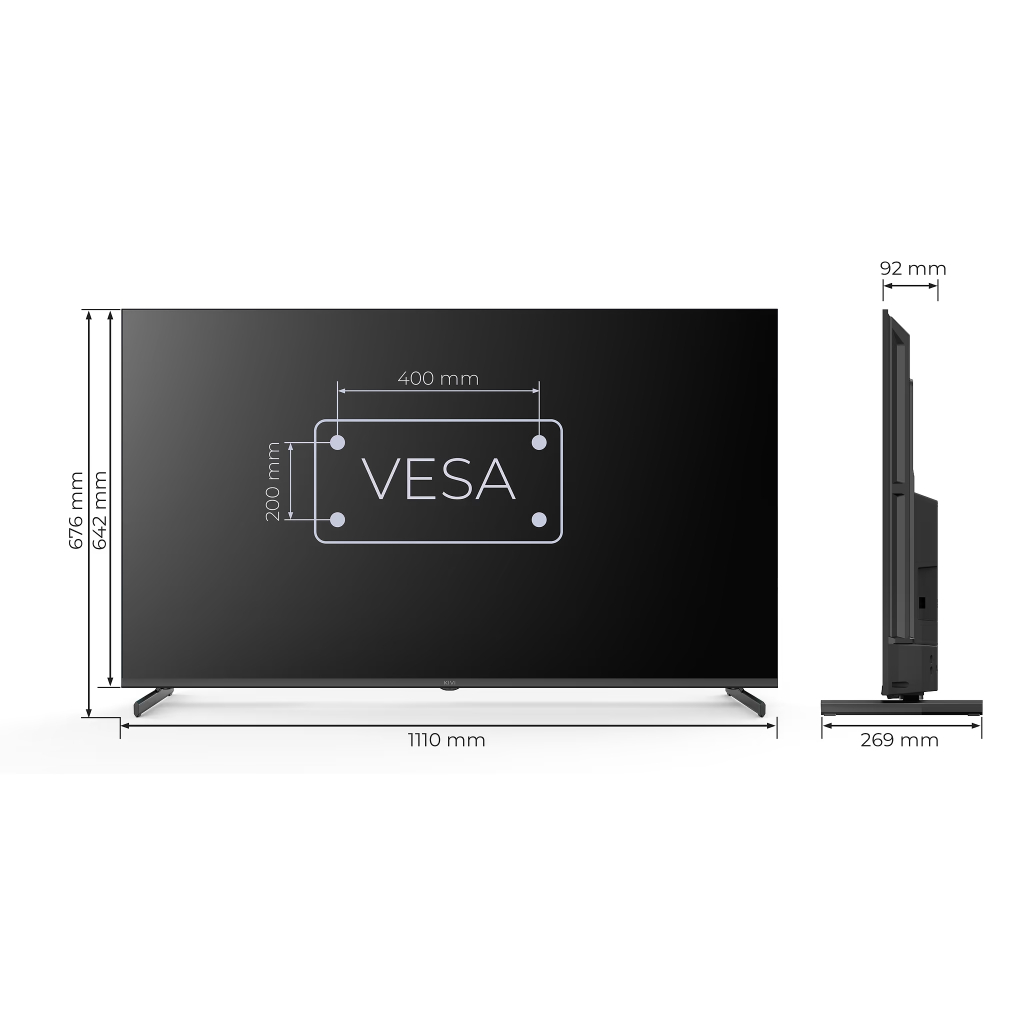 Телевізор Kivi 50U710QB - зображення 5