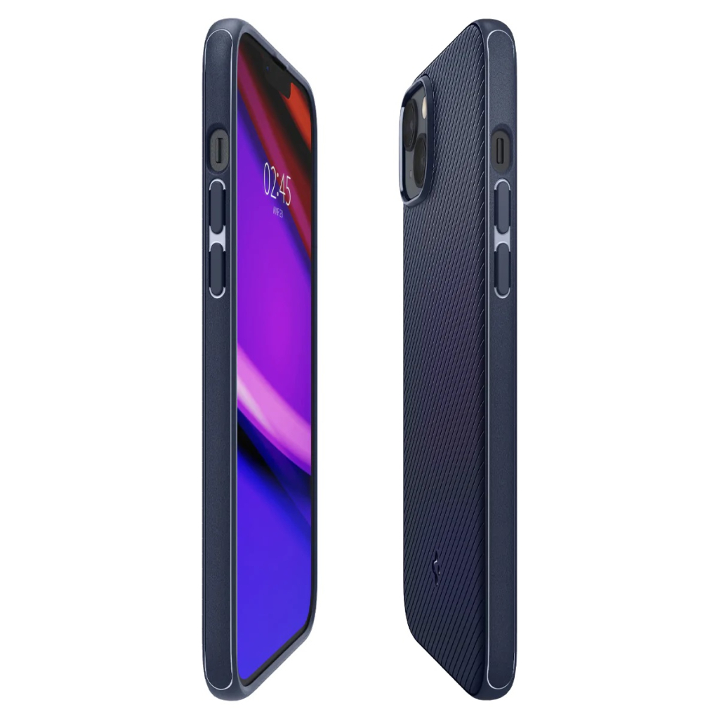 Чохол до мобільного телефона Spigen Apple Iphone 14 Mag Armor MagFit, Navy Blue (ACS05066) - зображення 4
