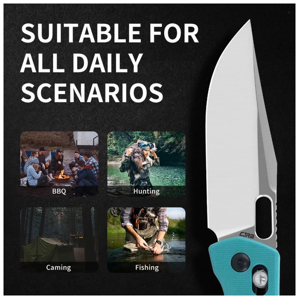 Ніж CJRB Prado Aqua Green (J1936-AG) - зображення 11