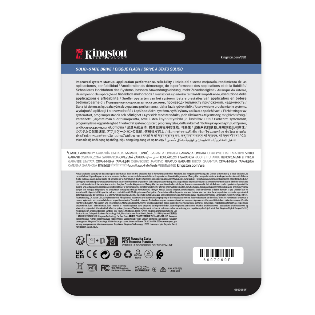 Накопичувач SSD M.2 2280 960GB Kingston (SEDC2000BM8/960G) - зображення 5