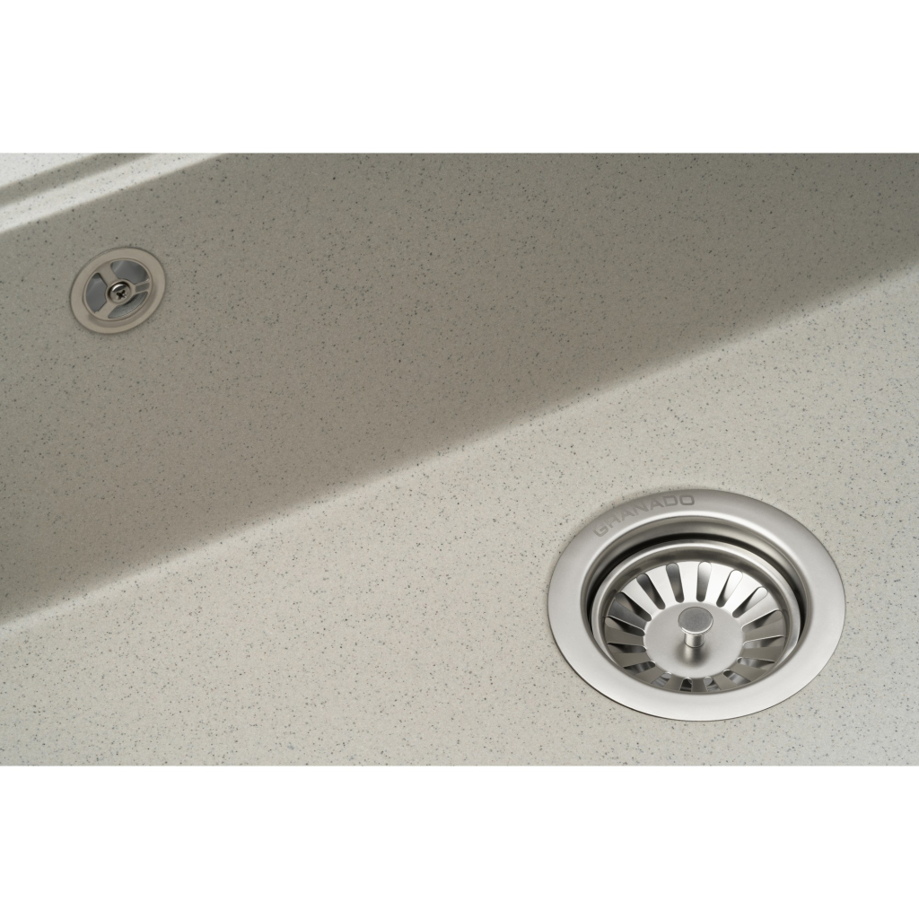 Мийка кухонна GRANADO ARTES gris з сифоном (gr3608) - зображення 5