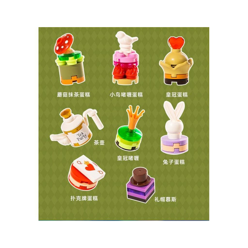 Конструктор Pantasy Original - High Tea Подорож до країни чудес (85101) - зображення 5