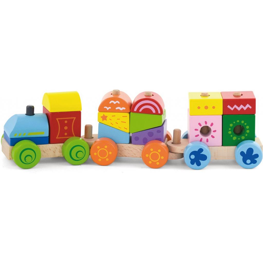 Конструктор Viga Toys Потяг (50534) - зображення 2