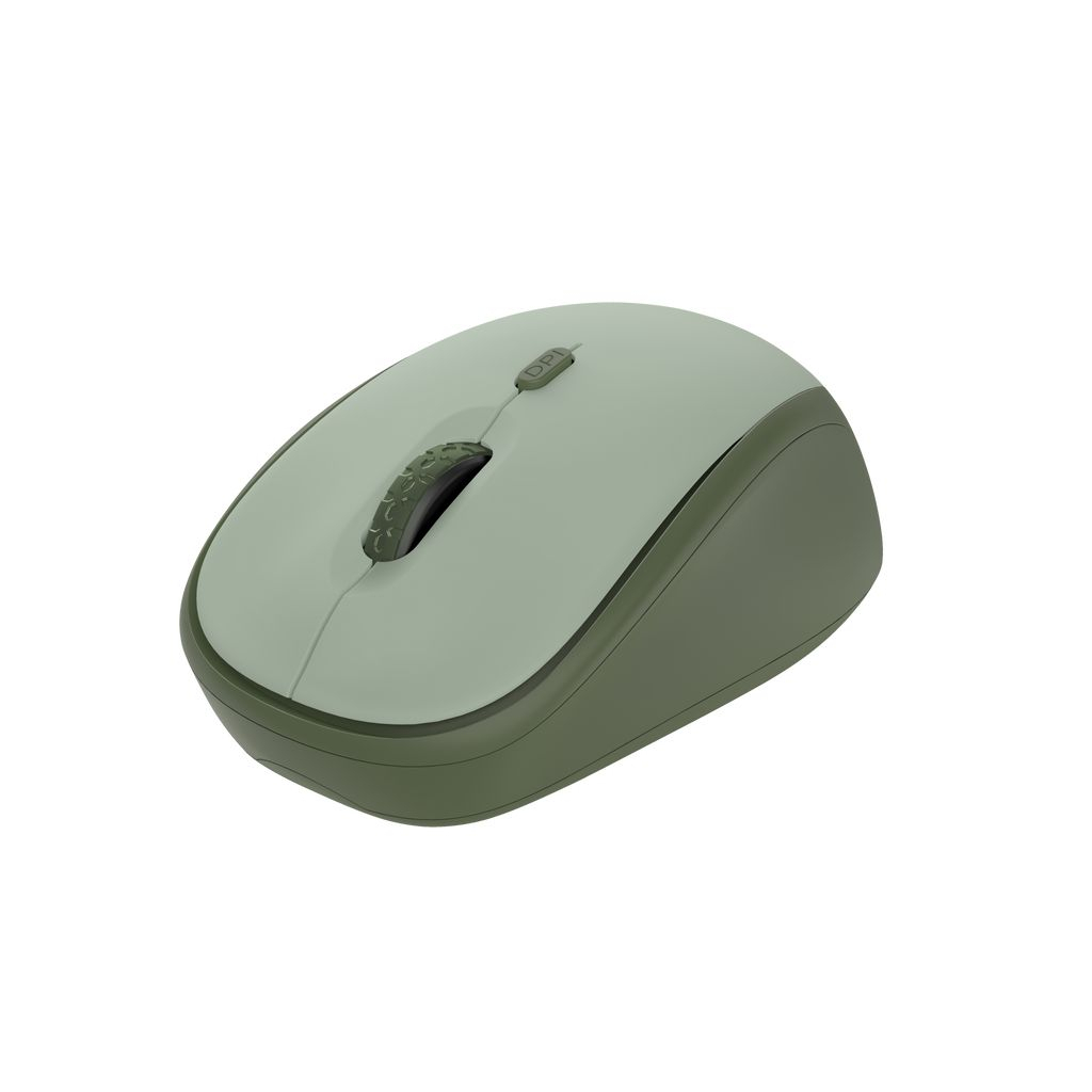 Мишка Trust YVI+ Silent Eco Wireless Green (24552) - зображення 2