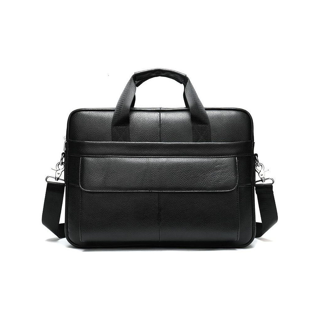 Сумка Vintage Шкіряна Чорна (14628) - зображення 1