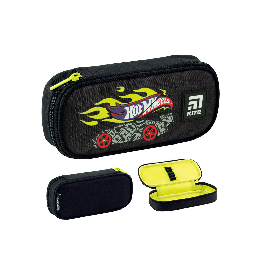 Пенал Kite 662-2 Hot Wheels (HW24-662-2) - зображення 1