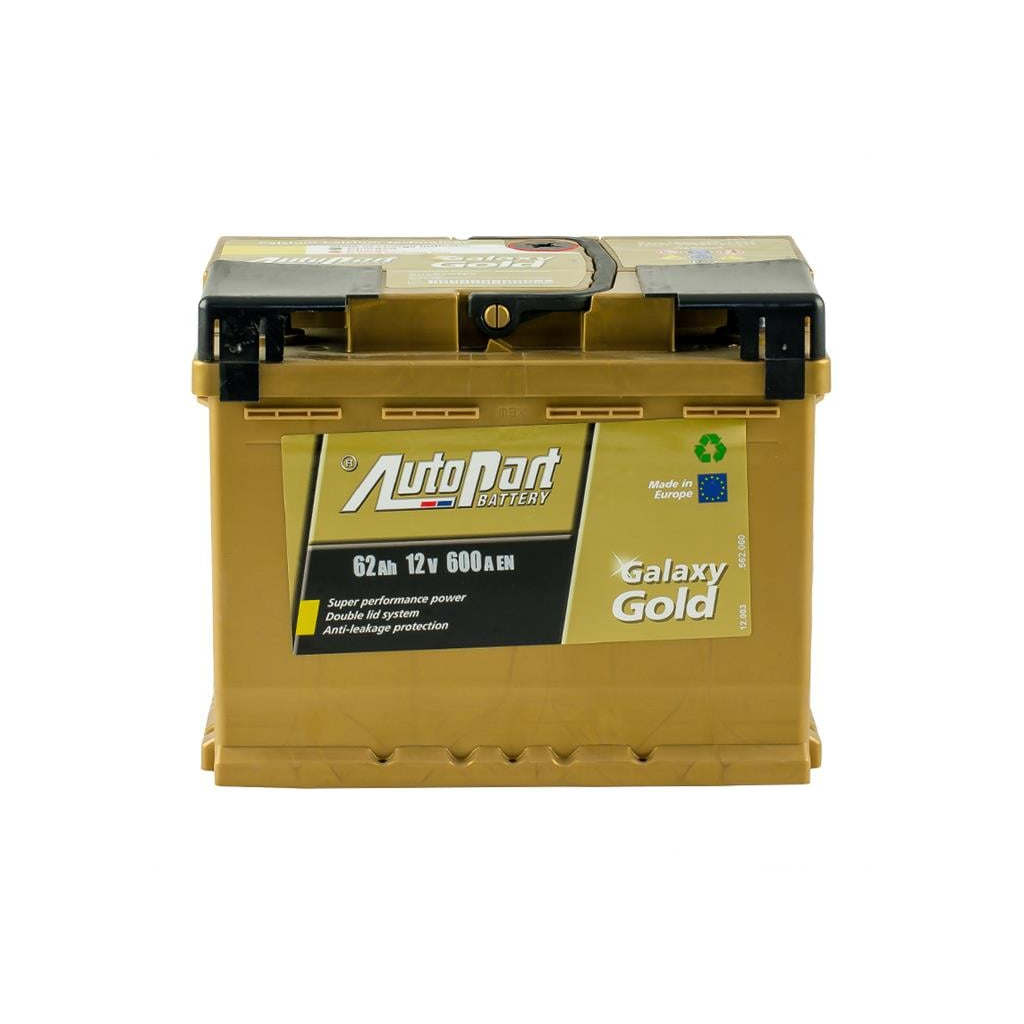 Акумулятор автомобільний AutoPart 62 Ah/12V Galaxy Gold Ca-Ca (ARL062-GG1) - зображення 1