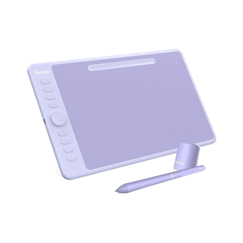 Графічний планшет Parblo Intangbo M Violet (INTANGBOMP) - зображення 1