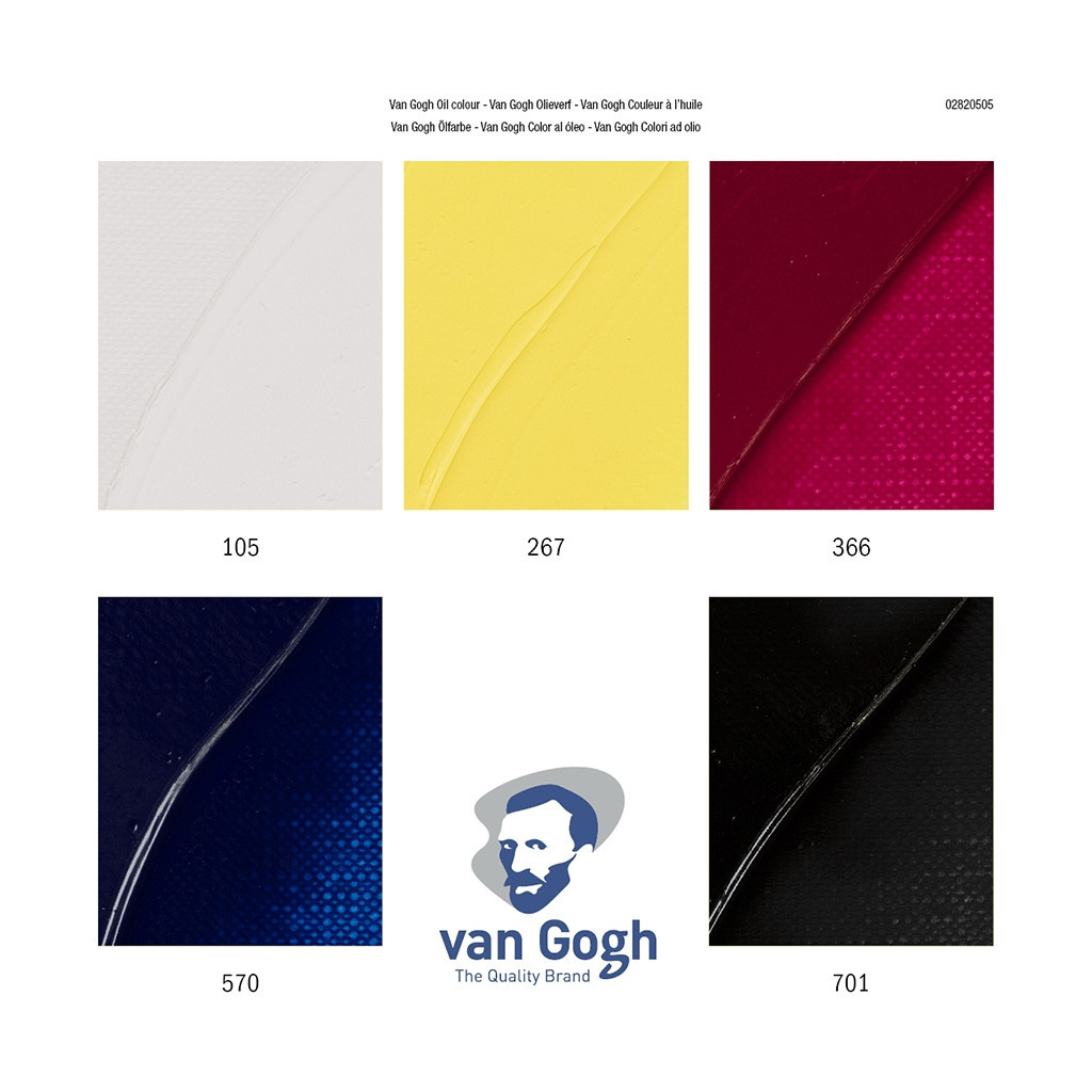 Олійні фарби Royal Talens Van Gogh Primary 5 x 40 мл (8712079498429) - зображення 5