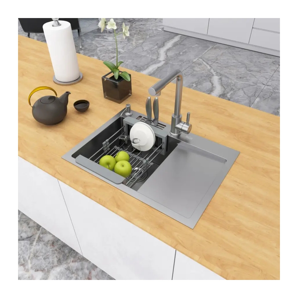 Мийка кухонна Nett NS-7848(R) (040525) - зображення 10