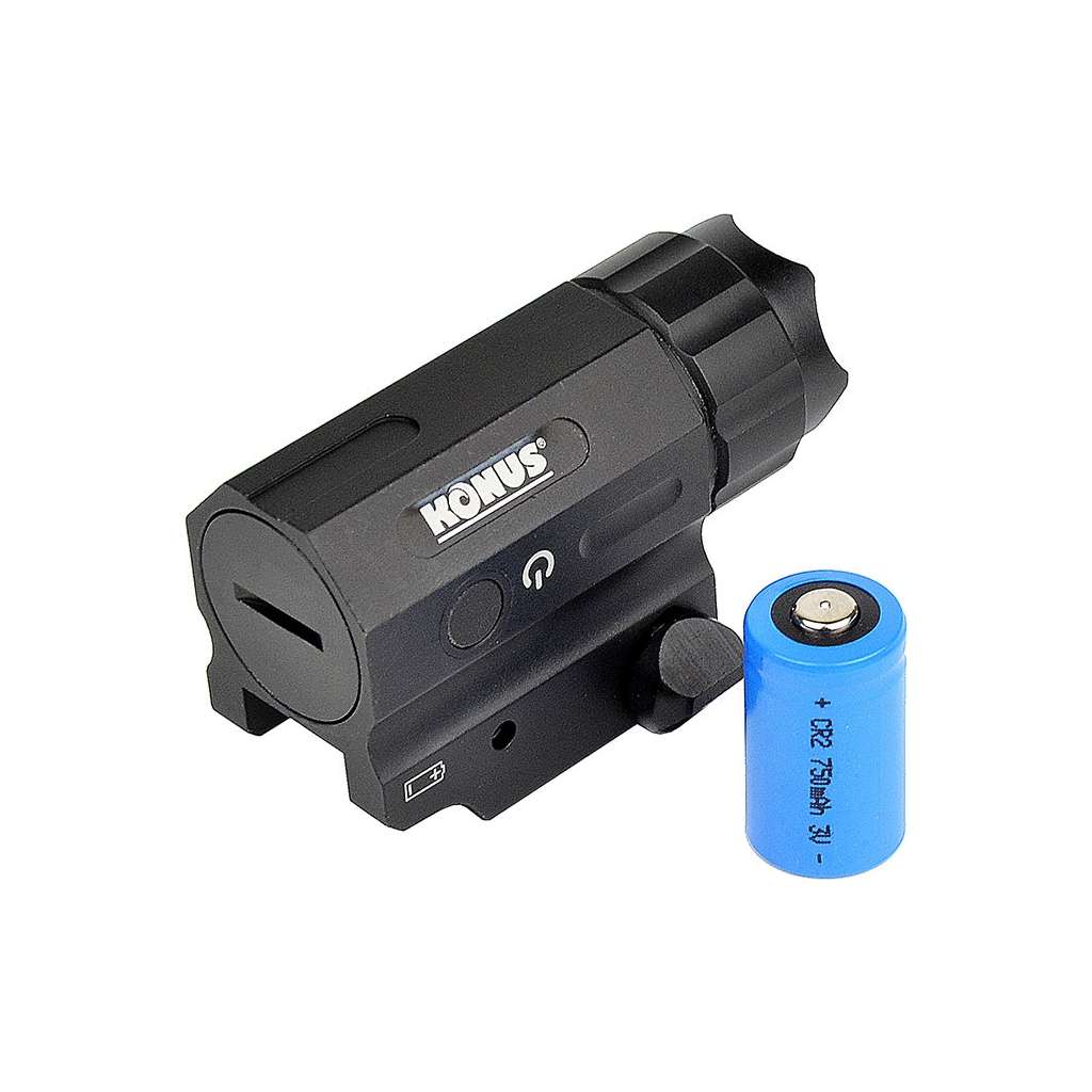 Ліхтар Konus Konuslight-TL (360 Lm) Weaver/Picatinny/Quick Detach (3940) - зображення 2