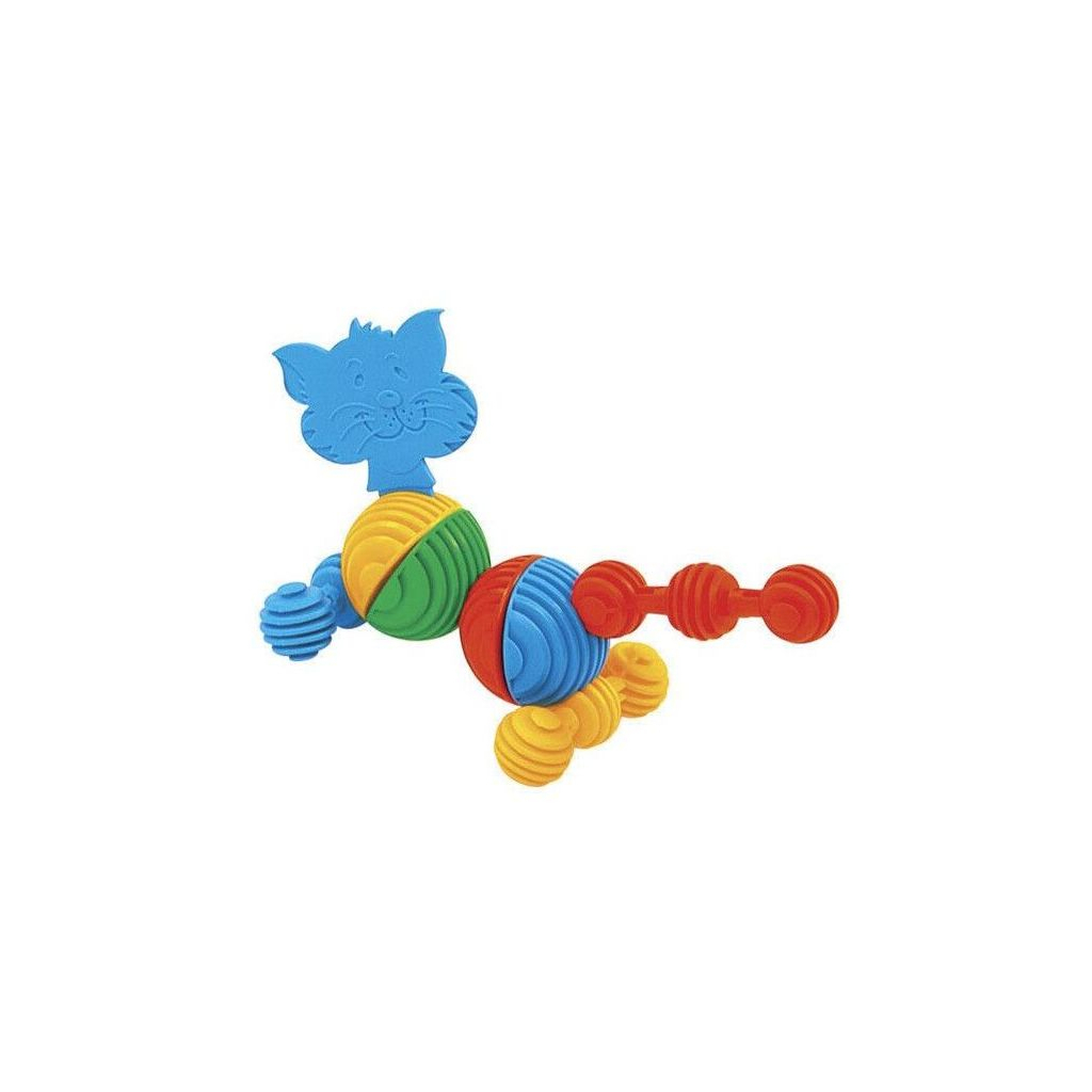 Конструктор Wader Funny blocks - 58 шт (велика банка) (41970) - зображення 3