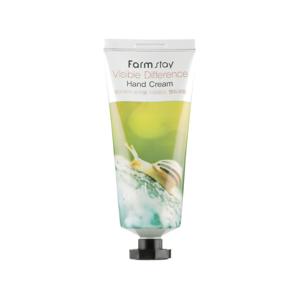 Крем для рук FarmStay Visible Difference Hand Cream Snail З муцином равлика 100 г (8809338560055) - зображення 1