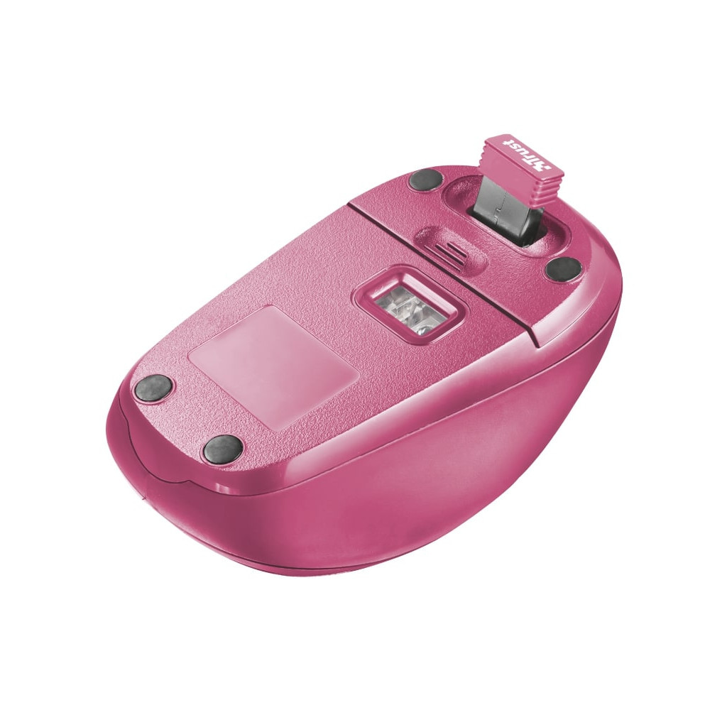 Чохол до ноутбука Trust 15.6" Yvo Mouse & Sleeve Pink+ mouse (23443) - зображення 4