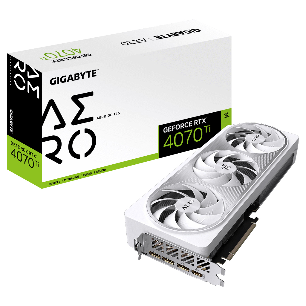Відеокарта GIGABYTE GeForce RTX4070Ti 12Gb AERO OC (GV-N407TAERO OC-12GD) - зображення 8