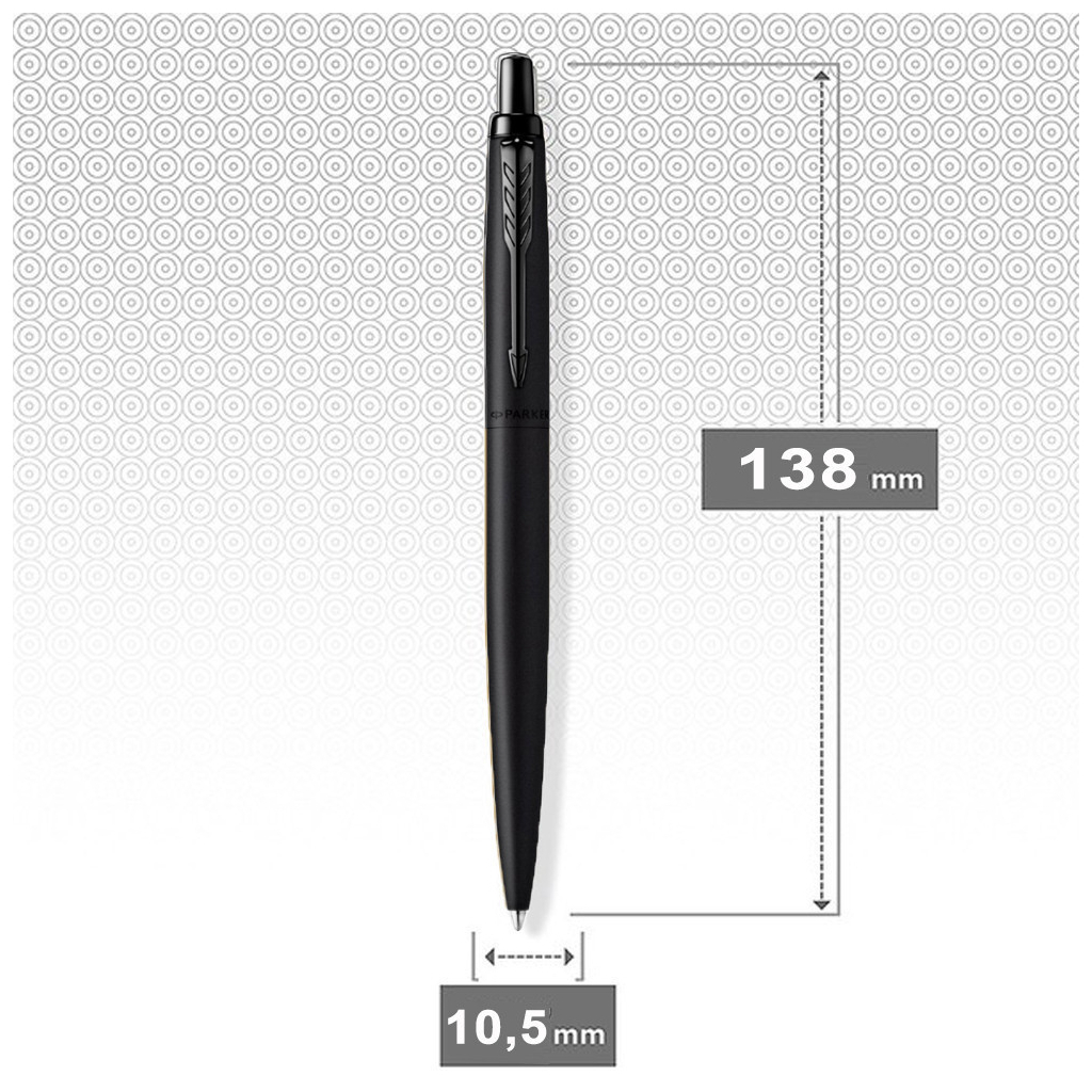 Ручка кулькова Parker JOTTER 17 XL Monochrome Black BT BP блістер (12 436) - зображення 3
