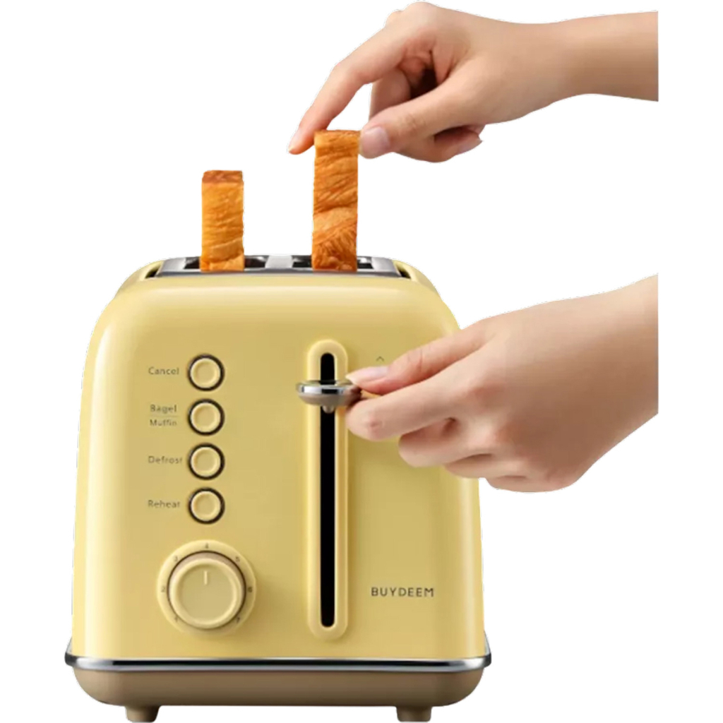 Тостер Buydeem DT620E Mellow Yellow (DT620E-MY/EU) - зображення 4