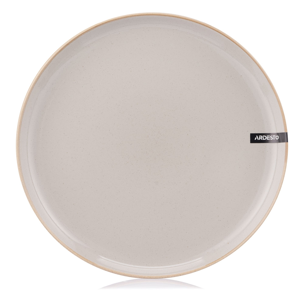Тарілка Ardesto Apulia, 20.3см, кераміка, сірий (AR2920AG) - зображення 1