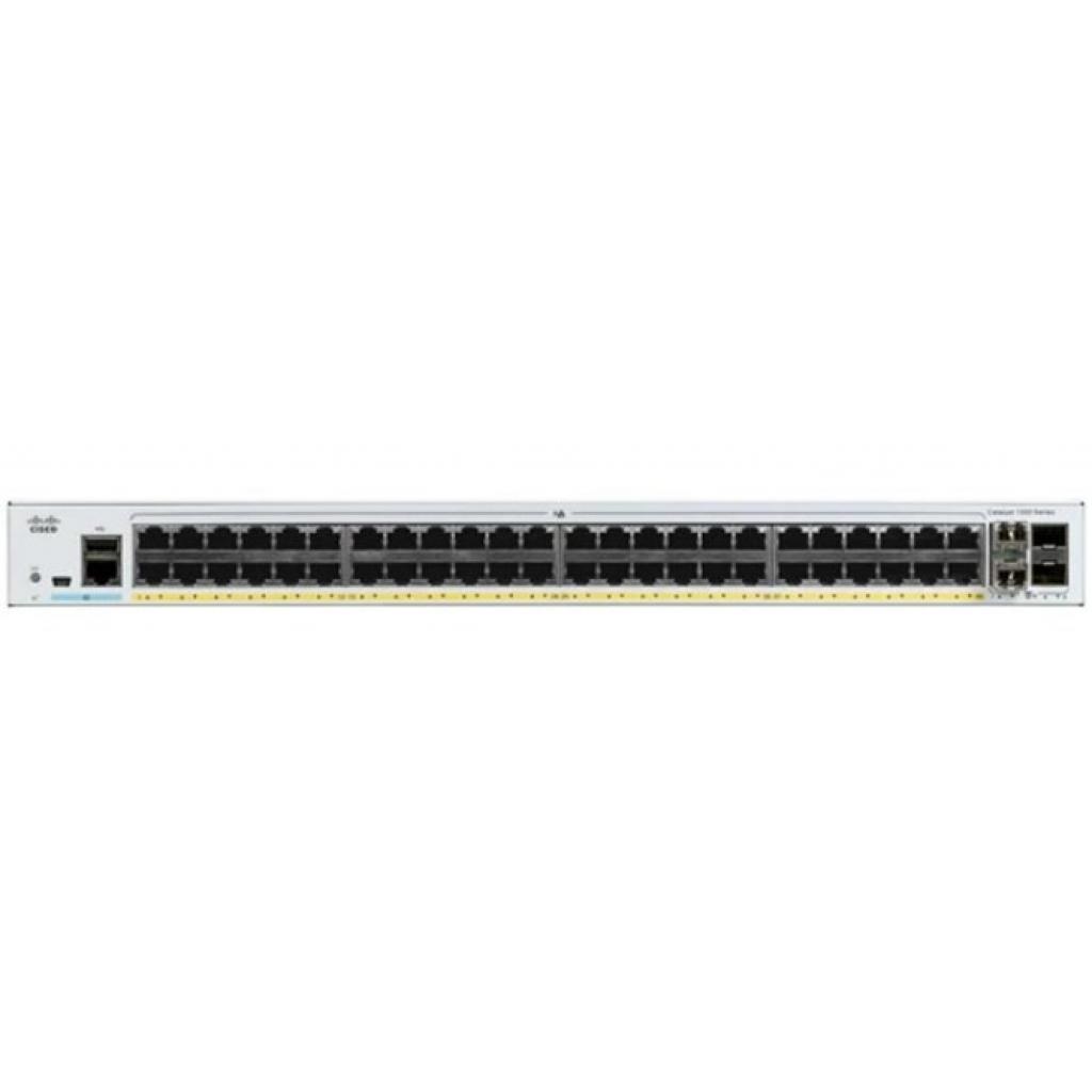 Комутатор мережевий Cisco C1000-48T-4X-L - зображення 2