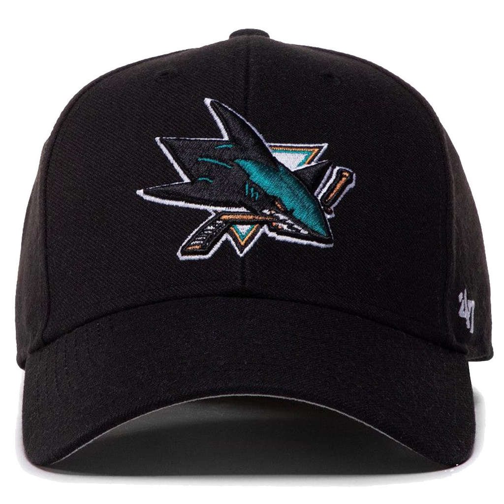 Кепка 47 Brand NHL San Jose Sharks H-MVP22WBV-BK чорний, сірий (888442734505) - зображення 2