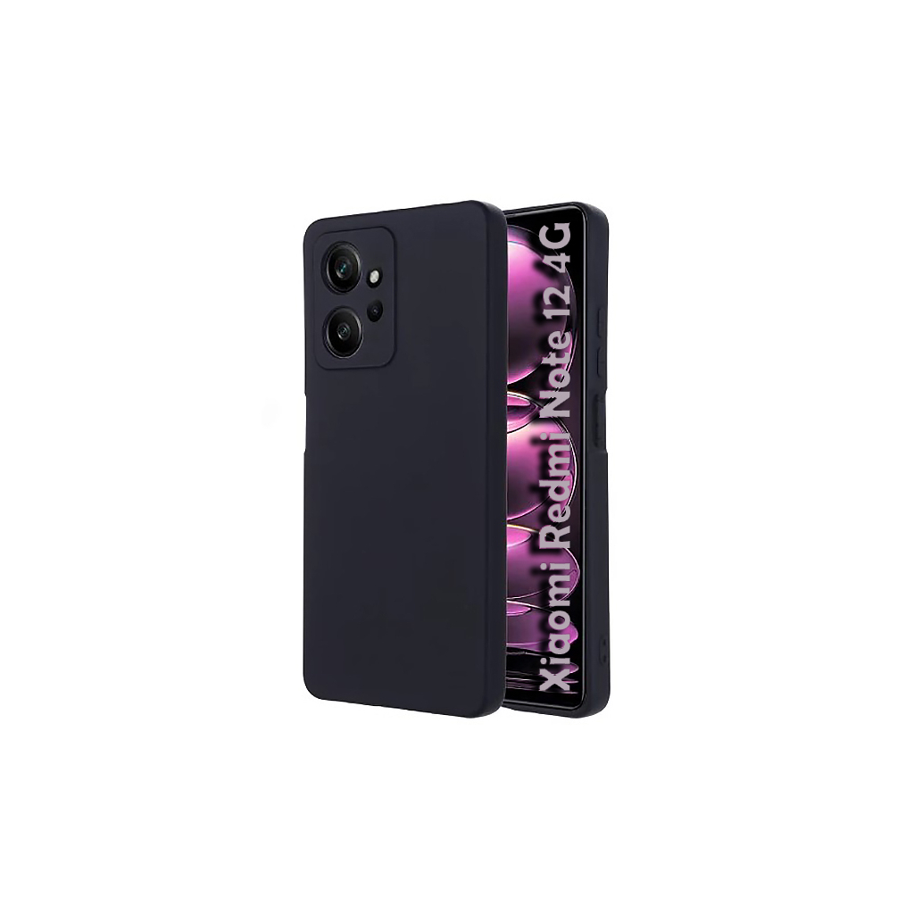 Чохол до мобільного телефона BeCover Xiaomi Redmi Note 12 4G Black (708979) - зображення 1