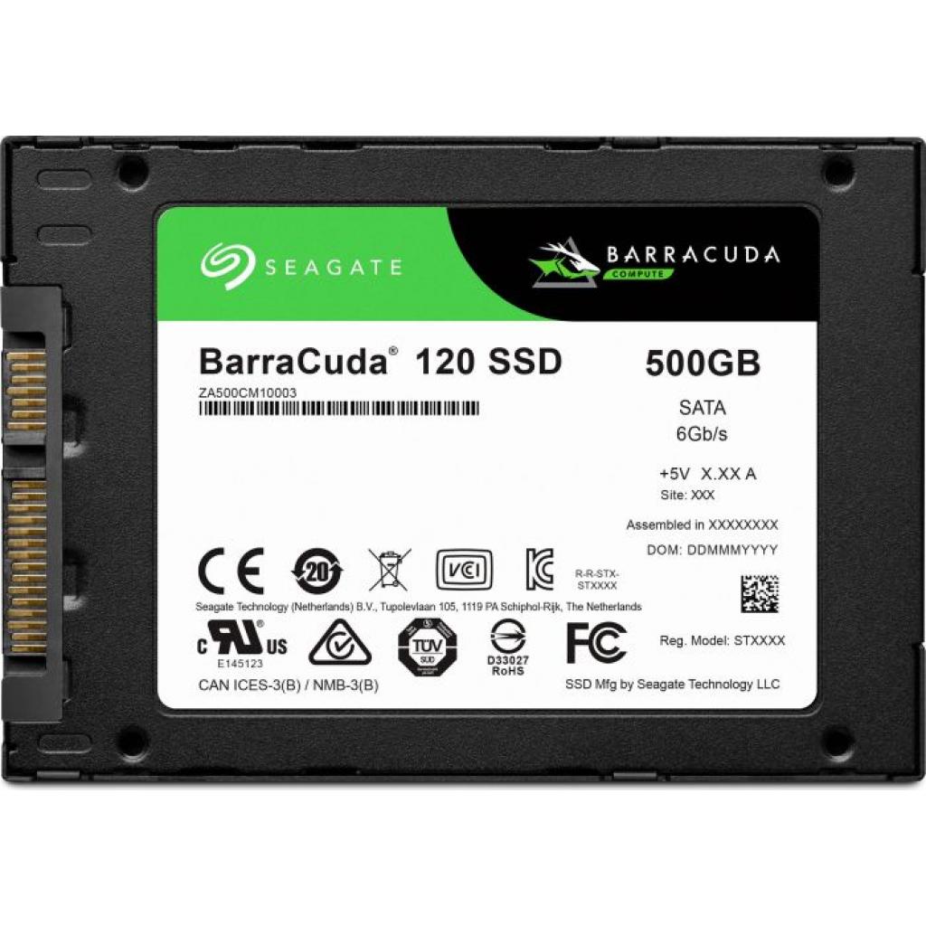 Накопичувач SSD 2.5" 500GB Seagate (ZA500CM1A003) - зображення 5