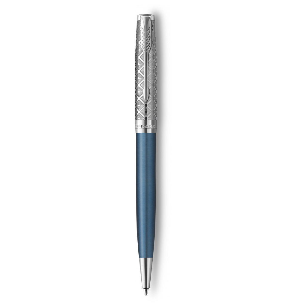 Ручка кулькова Parker SONNET 17 Metal Blue Lacquer CT BP (68 432) - зображення 1