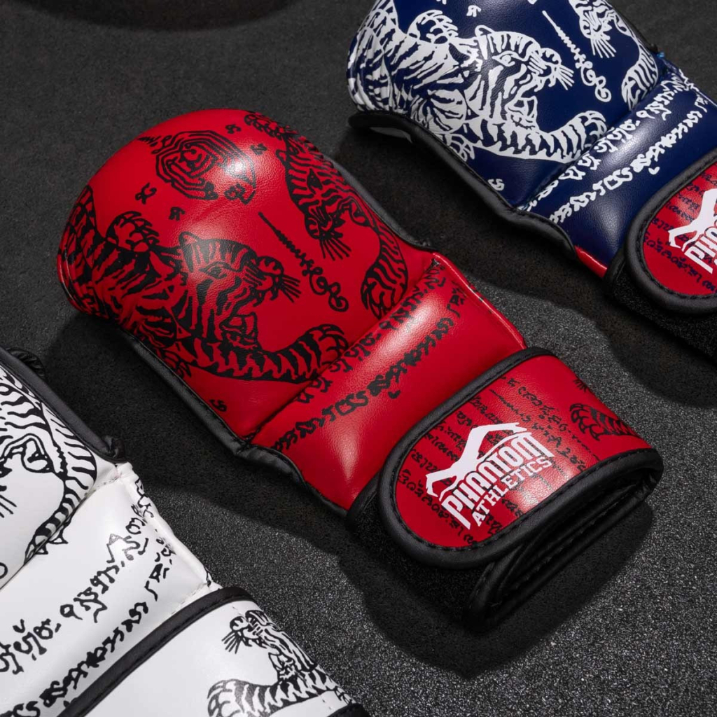 Рукавички для MMA Phantom Muay Thai Red S/M (PHMMAG2705-SM) - зображення 7