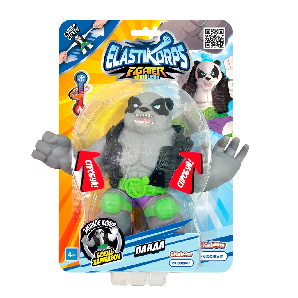 Антистрес Elastikorps Fighter Kamaleon Тигр (ELAKAM-HERO1-BL) - изображение 5