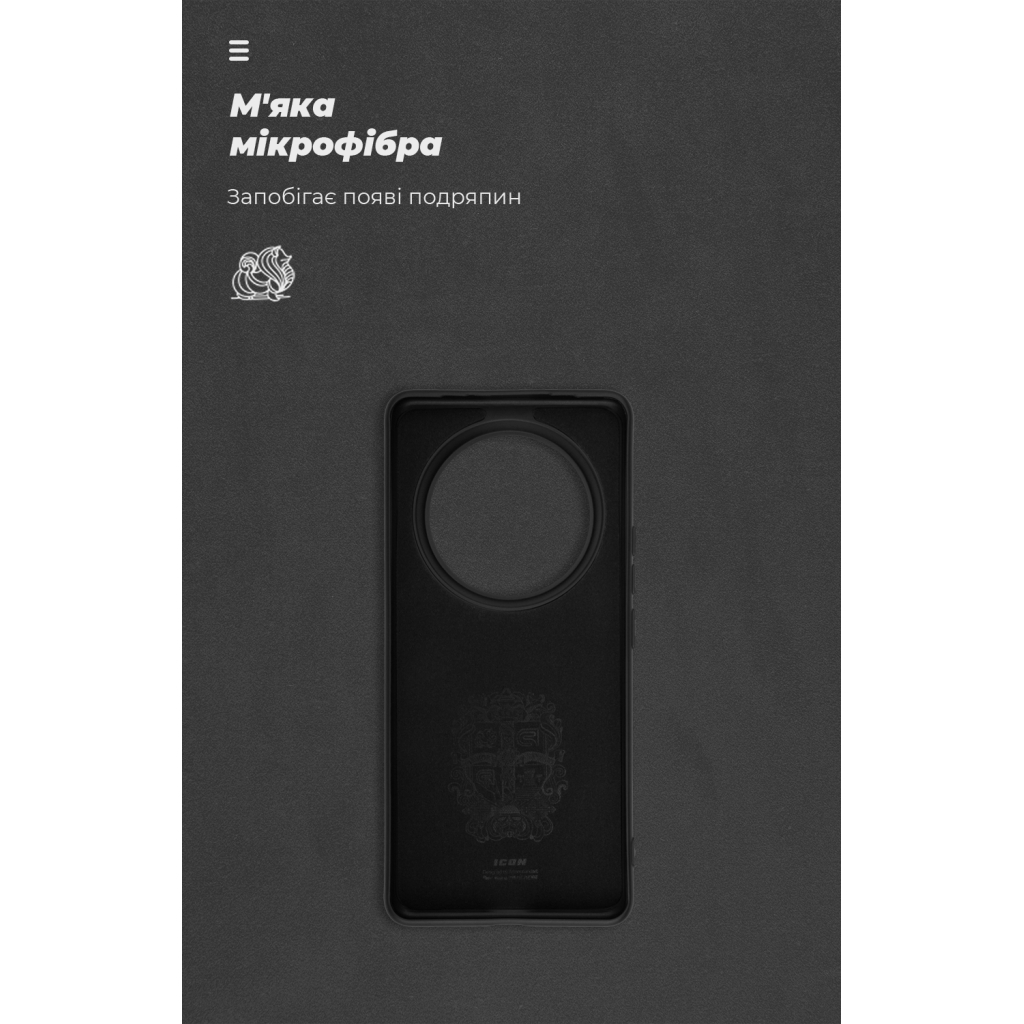Чохол до мобільного телефона Armorstandart ICON Realme 12 Pro / 12 Pro+ Black (ARM74740) - зображення 4