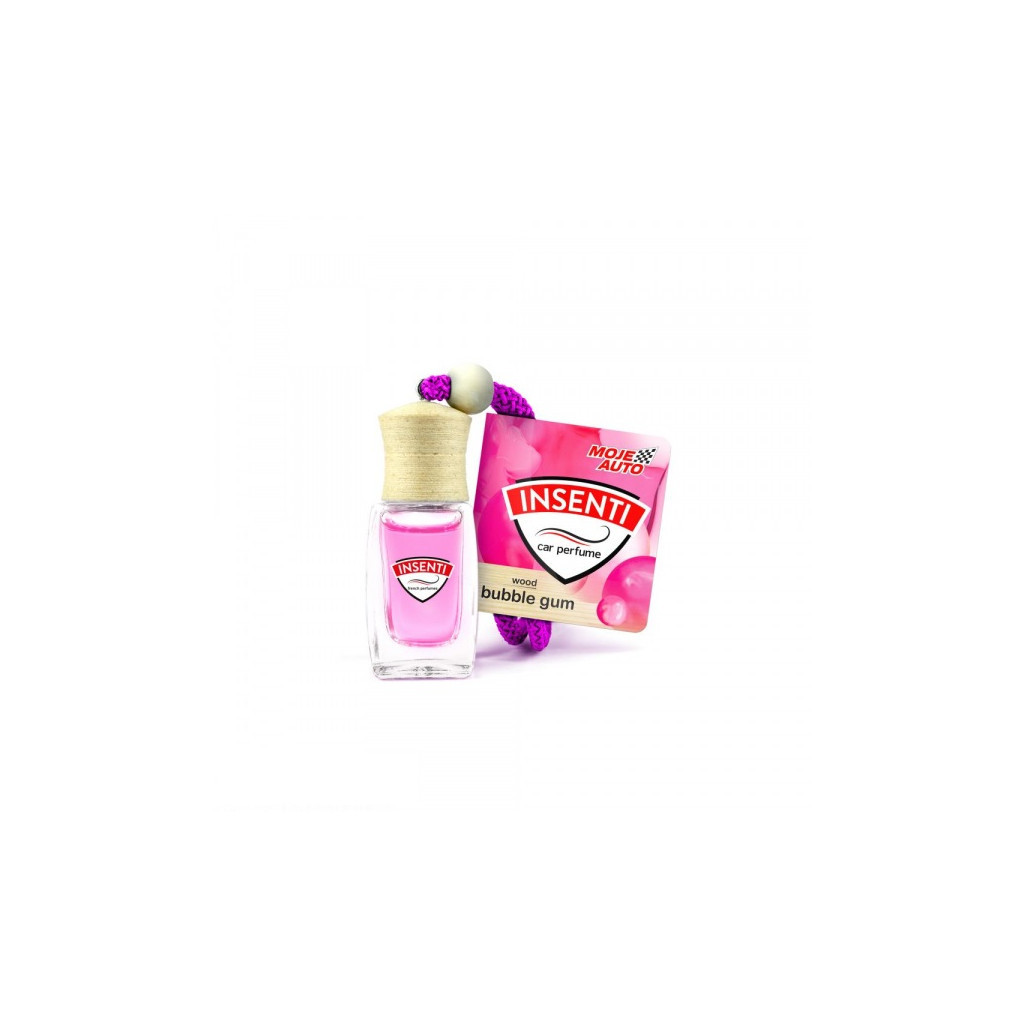 Ароматизатор для автомобіля MOJE AUTO Insenti Wood Bubble Gum 8мл (15-157) - зображення 1