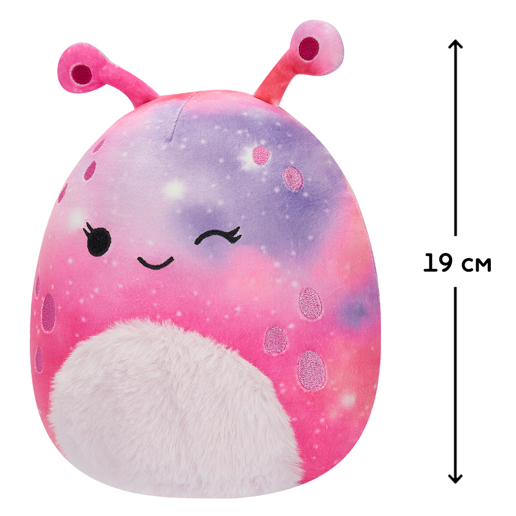 М'яка іграшка Squishmallows Прибулець Лоралі 19 см (SQCR04119) - зображення 4