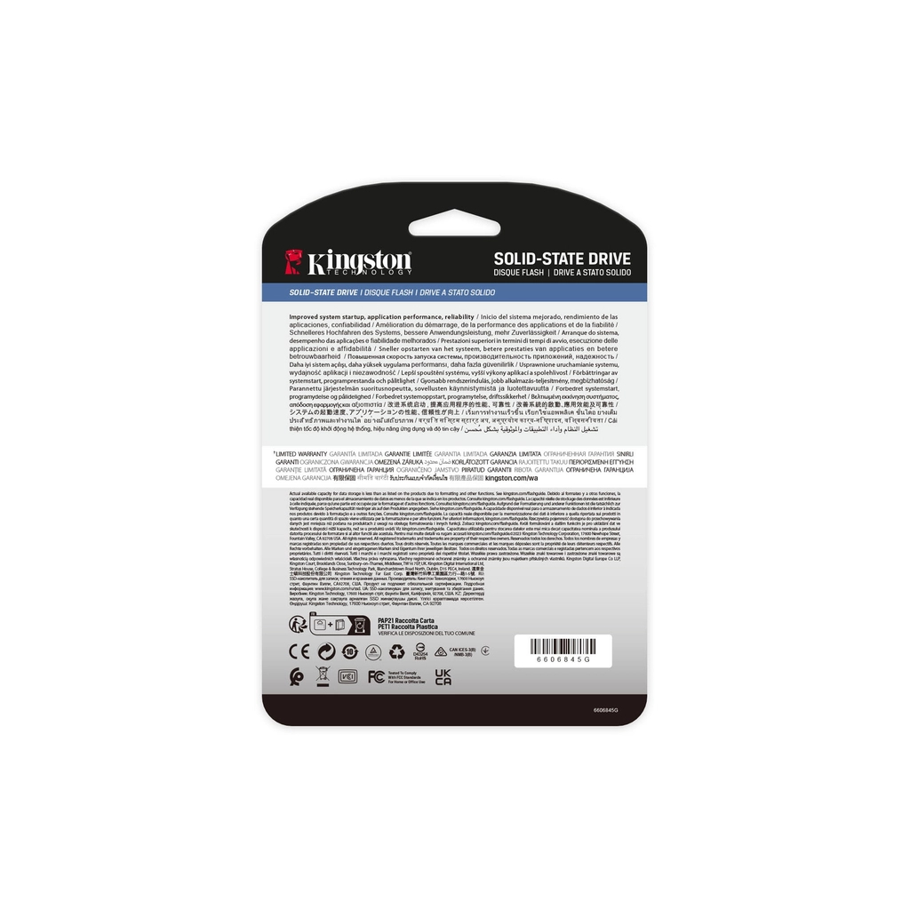 Накопичувач SSD U.2 2.5" 3.84TB Kingston (SEDC3000ME/3T8) - зображення 5