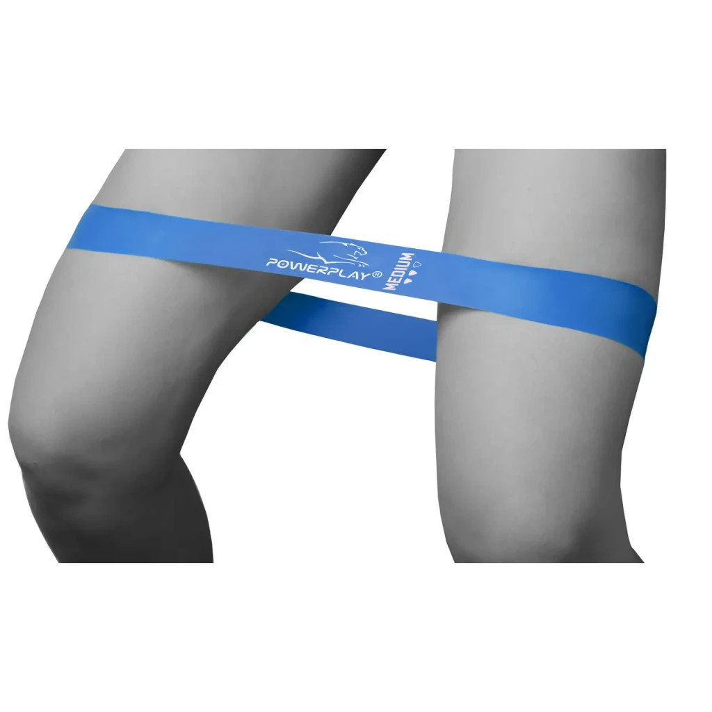 Еспандер PowerPlay 4114 Medium Синя (PP_4114_Blue_Medium) - зображення 3