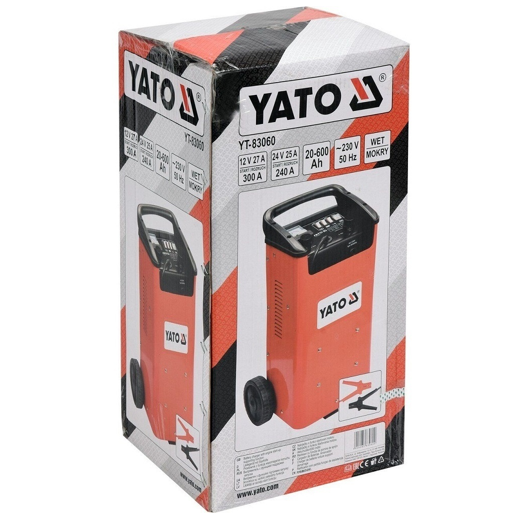 Пуско зарядний пристрій Yato YT-83060 - зображення 3