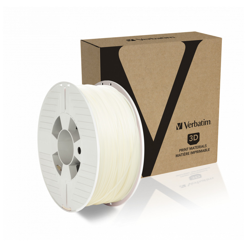 Пластик для 3D-принтера Verbatim ABS 1.75мм Natural/Milky 1kg (55028) - зображення 2