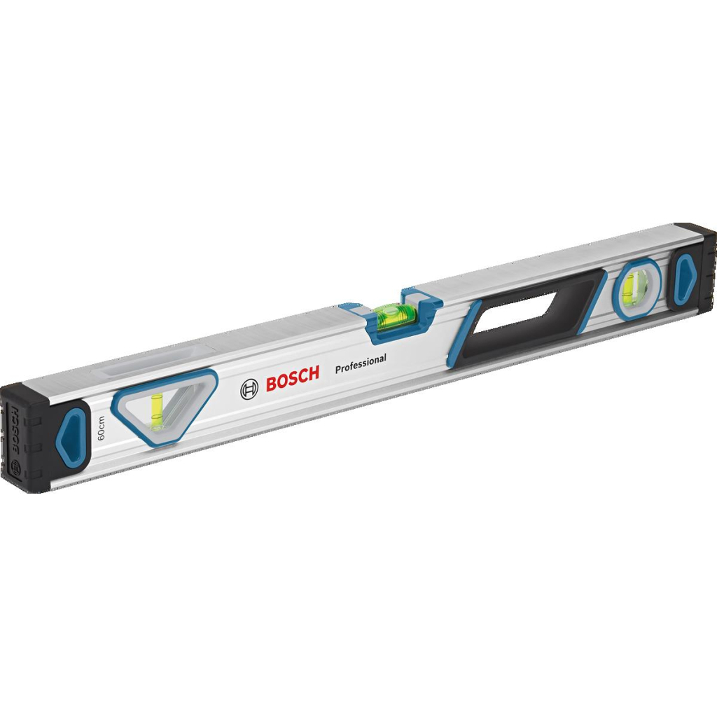 Рівень Bosch 60см, 3 капсули, алюмінієвий корпус, отвори для руки (1.600.A01.6BP) - изображение 1